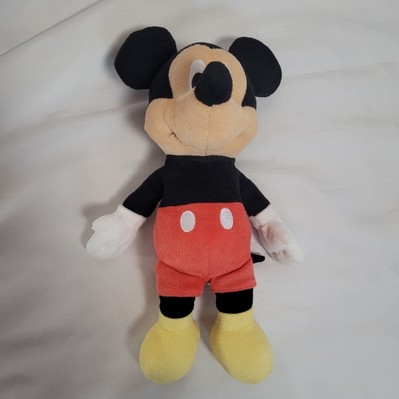 Disney | Toys | Disney Baby Mickey Mouse Plush Rattle Stuffed Animal ...
